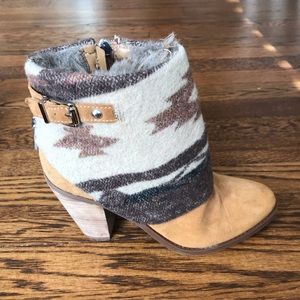 Jessica Simpson Aztec Booties